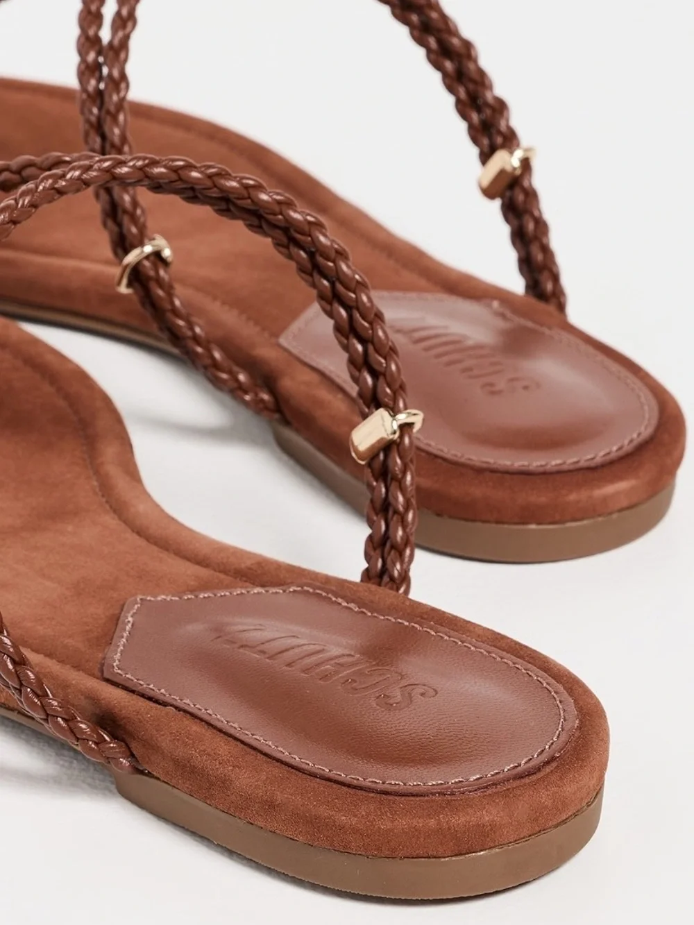 Schutz Cordelia Flat Sandals
